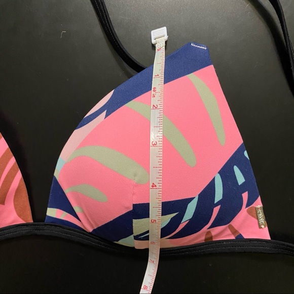 VS PINK Tropical Push Up Triangle Bikini Top - Picture 6 of 6
